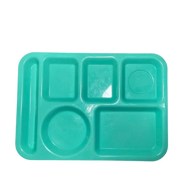 LOT of 7 Vintage MELAMINE Melmac DIVIDED Cafeteria FOOD Trays Tucker SiLite 614‎ - Picture 10 of 15